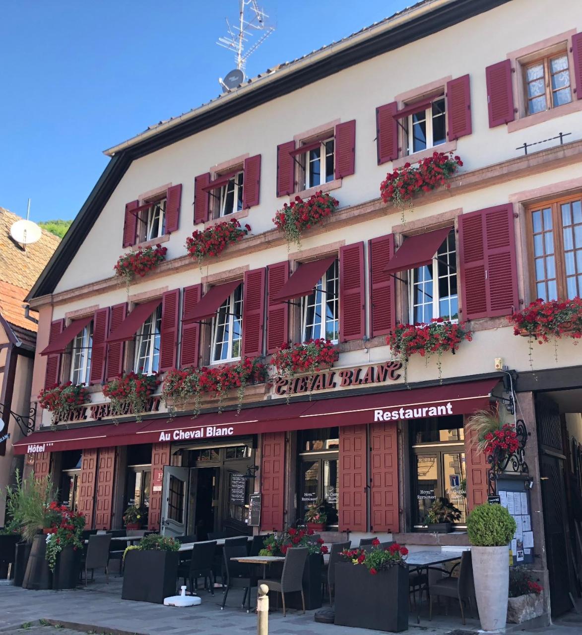Hotel Spa Au Cheval Blanc Рибовиль Экстерьер фото